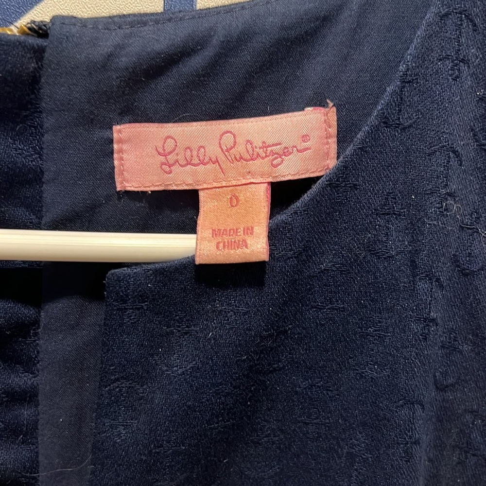Lilly Pulitzer shift Sz 0 - Picture 2 of 7